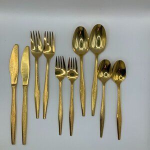Florentine Vintage Gold Electroplate Silverware Flatware